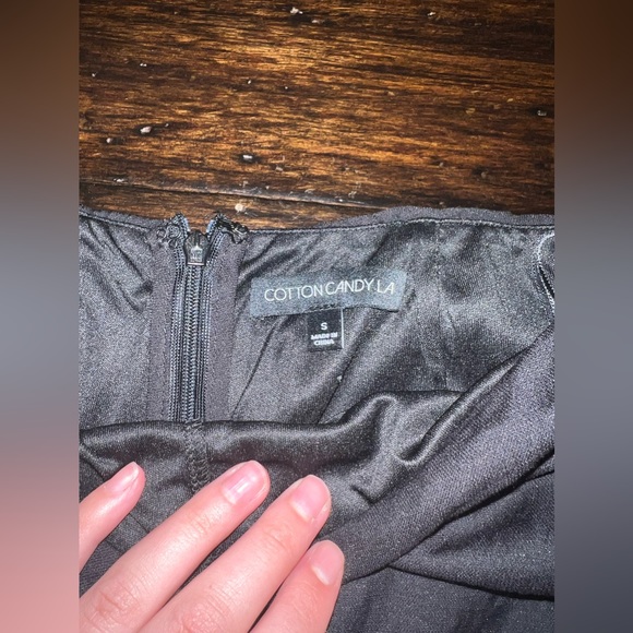 Isabelle’s Cabinet Ruffle Black Mini Skirt - size S - Picture 2 of 4